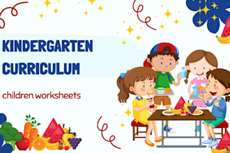 design kindergarten curriculum specialist course design worksheets guides