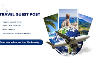do travel guest post with high da and authority backlinks