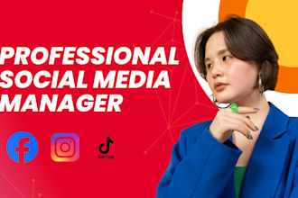 be your instagram content creator marketing manager to design posts for leads