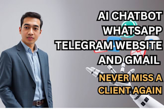 develop ai chatbot with llm and chat platform integrations