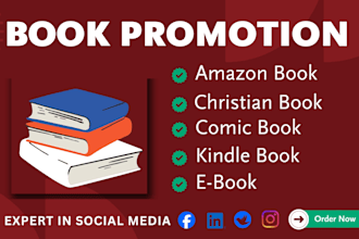 do amazon book promotion, comic, children and ebook marketing
