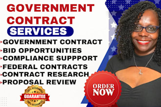 provide government contract consulting capability research and strategy