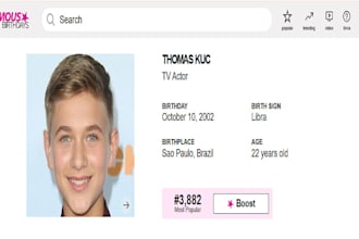 create and boost approved famous birthday profile under your name