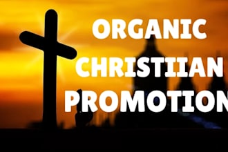 organic christian youtube promotion christian promotion video