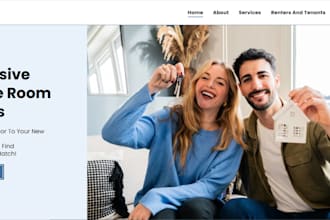 design property management website squarespace developement within 24 hours