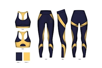 design your activewear and sportswear collection for your brand