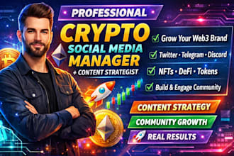 be your professional crypto social media manager and content strategist