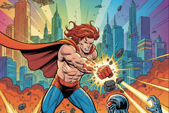 do a comic cover