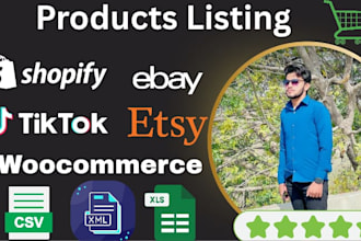 upload products, add products to wix, woocommerce, ecwid, shopify, square space