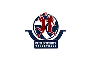 design wonderful volleyball club logo