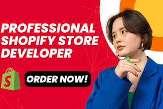 clone, redesign or customize shopify store landing pages for high conversions