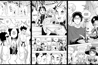 draw manga comic anime illustration shonen character design storybook art