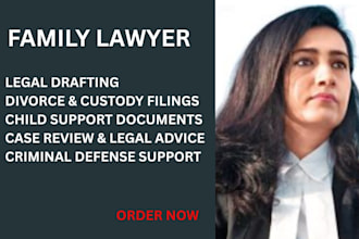 be your legal consultant for family and criminal cases