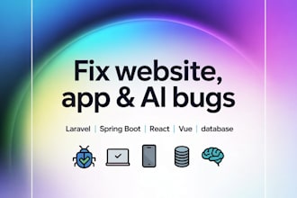 fix bugs and errors in your ai vibe coded website or app