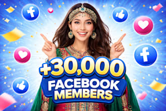 add 10,000 high quality members to your facebook group
