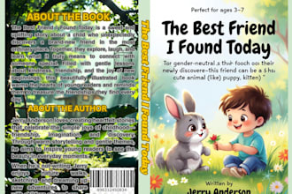 design ebook cover, book cover, kdp book cover, kindle cover children book cover