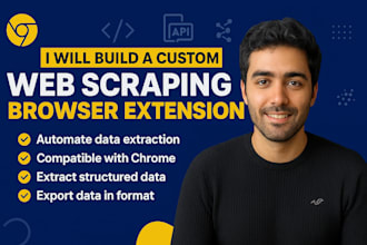develop your web scrapping browser extension
