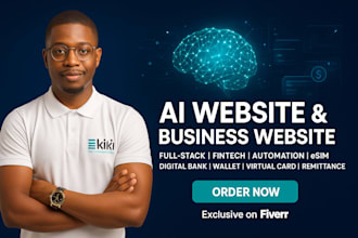 build ai websites and business web apps as a professional full stack developer