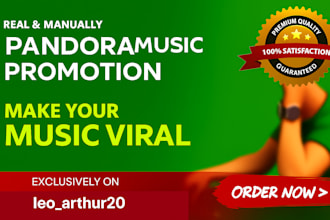 do organic pandora music promotion