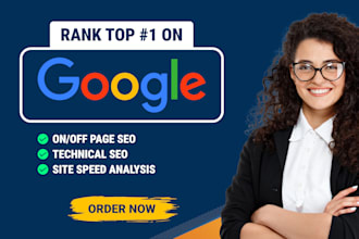 do website onpage seo and technical optimization for top google ranking