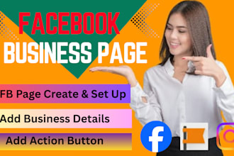 do facebook business page setup, page create, fb page create