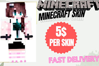 make you a custom minecraft skin
