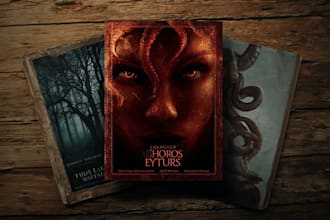 design professional horror book cover or ebook cover