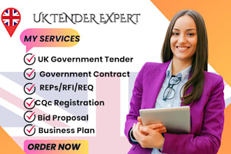submit bid proposals for UK tenders, including healthcare tenders, nhs  contract