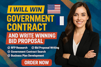 win government contract and write a winning bid proposal