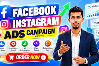 setup facebook ads, meta ads, fb marketing advertising campaign