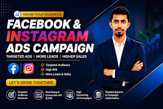 setup facebook ads, meta ads, fb marketing advertising campaign