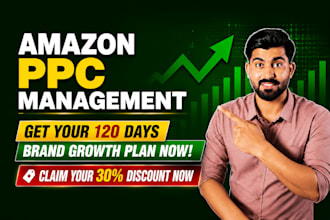 do amazon PPC campaign management using 120 days brand growth strategy