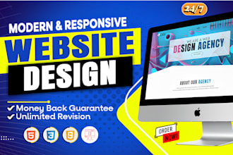 create a responsive website with CSS animations and jquery