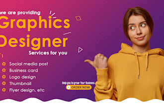 do eye catchy graphics designs for you