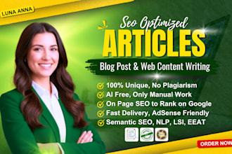 do semantic nlp seo optimized article or website content writing
