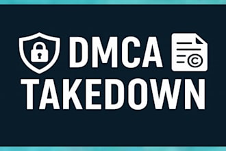 file a dmca takedown for copyright infringement