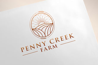 make amazing agriculture, landscape and lawn care logo