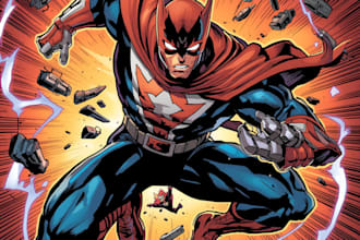 do a charcter of comic or design your comic character