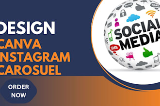 create custom canva pitch decks and instagram carousels