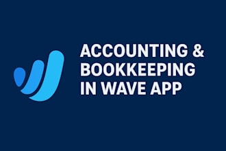 set up and clean up your accounting records in wave app