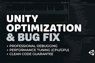 fix unity bugs, errors and crashes in your game