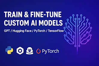 train and fine tune custom ai models in python