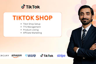 setup tik tok shop, tik tok affiliate and tiktok shop marketing