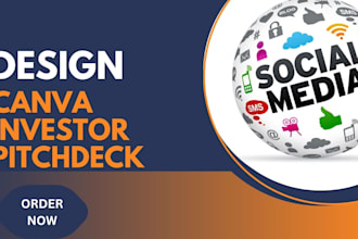 design engaging canva carousels and investor pitch decks