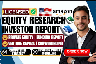 do equity research, report, funding, cap tables, funding US, investor pitch deck