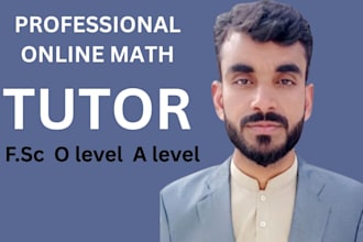 tutor you in o level, igcse and gcse maths online