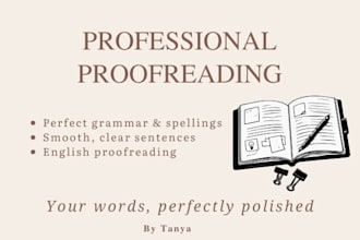 check grammar, spelling, and punctuation in your text