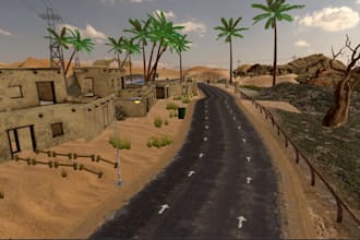 redesign 3d race track, mini sim racing, cgi kart circuit ,site map,d5 rendering