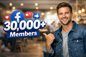 targeted 10,000 members for your facebook group