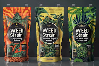 do modern cannabis logo design